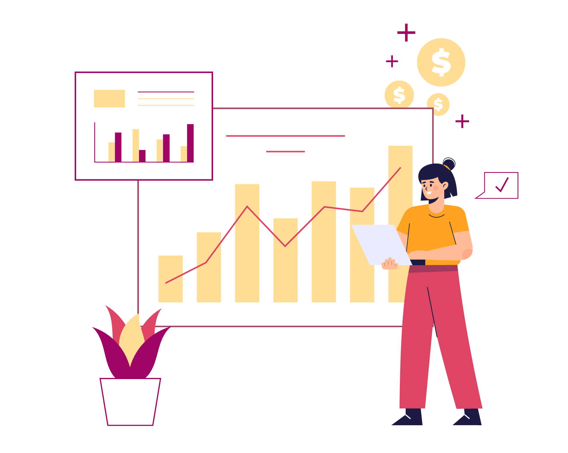 WineConX analytics report showing audience demographics, engagement trends and campaign ROI for a wine brand